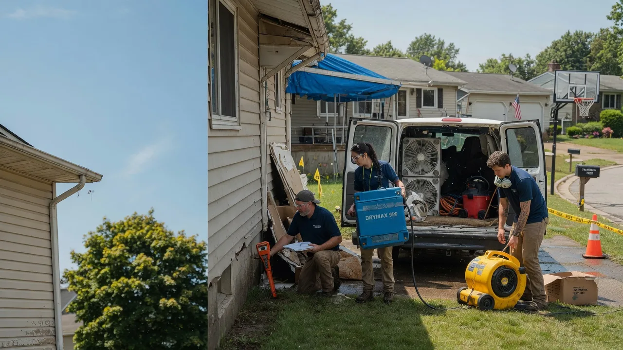 Ceiling Leak Cleanup in Joffre, PA near me